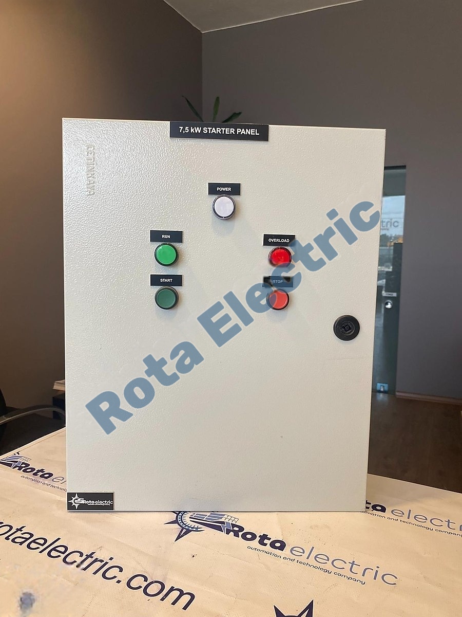 7,5 kW STARTER PANEL