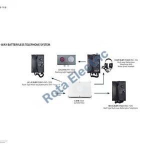 MULTI-WAY BATTERYLESS TELEPHONE SYSTEM